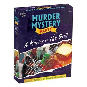 🆕 Murder on the Grill Mystery Party Game